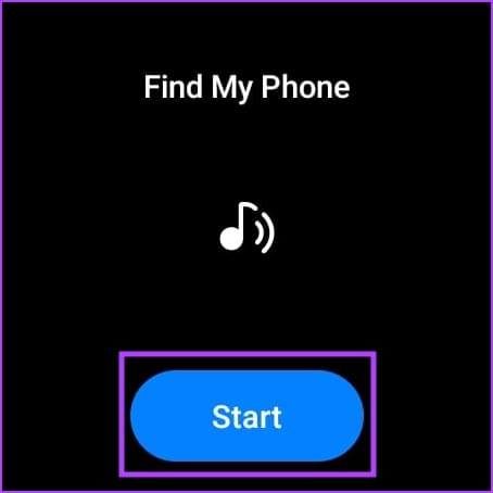 Tap on Start 3