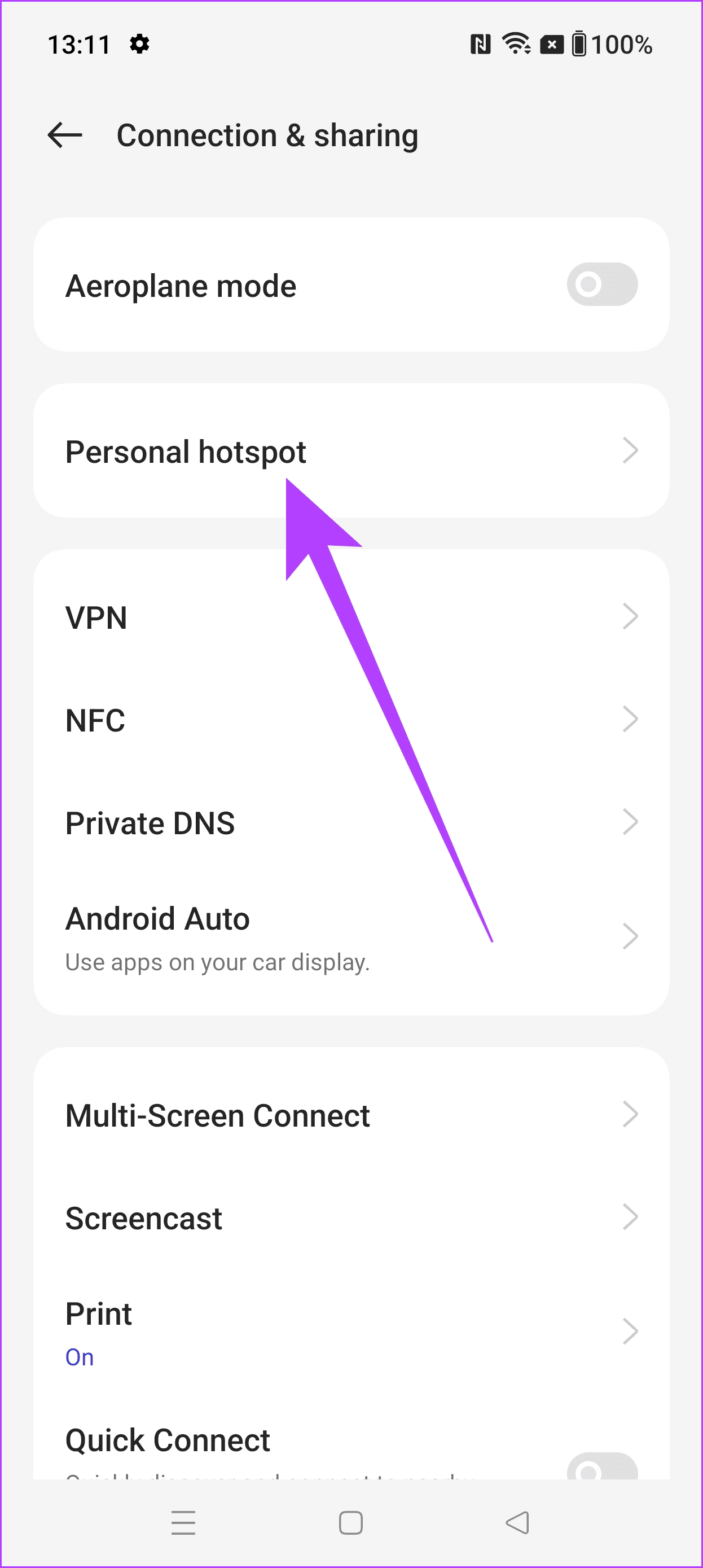 Shaxsiy hotspot