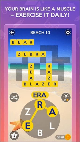 Wordscapes darajalari