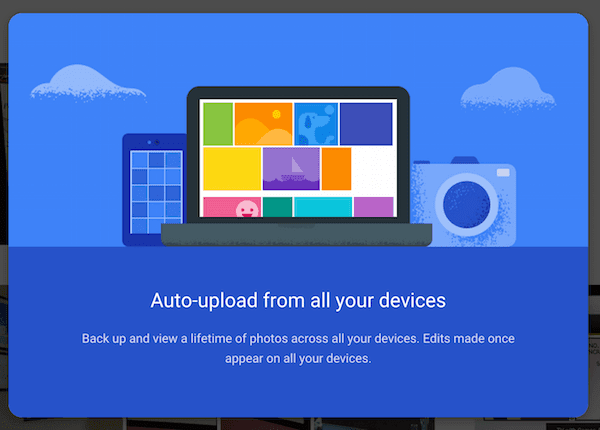Google Photos sozlamalari